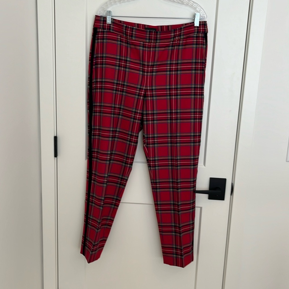 Talbots size 12 slim ankle pant w/ side zip